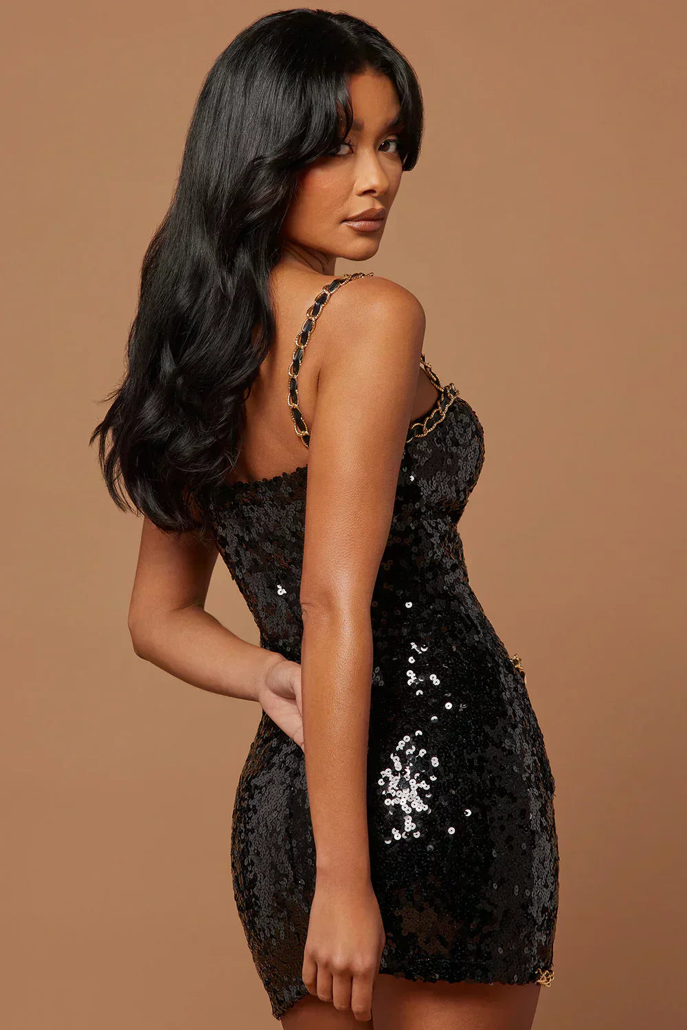 Sequin Mini Dress