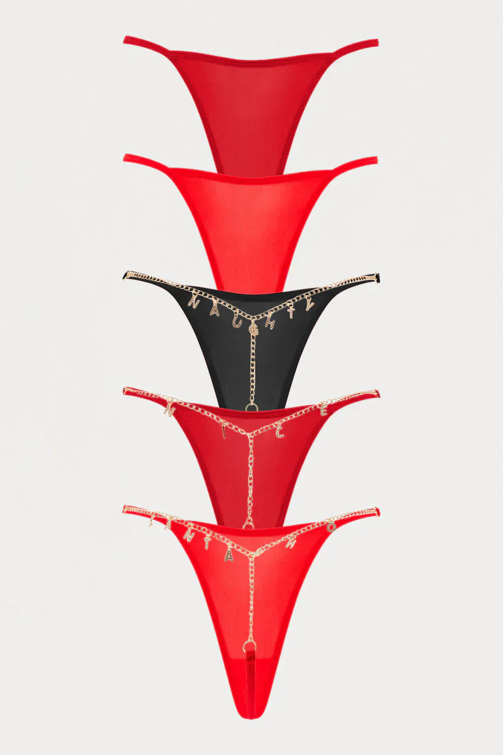 Charm Elegance 5-Piece Lingerie Set