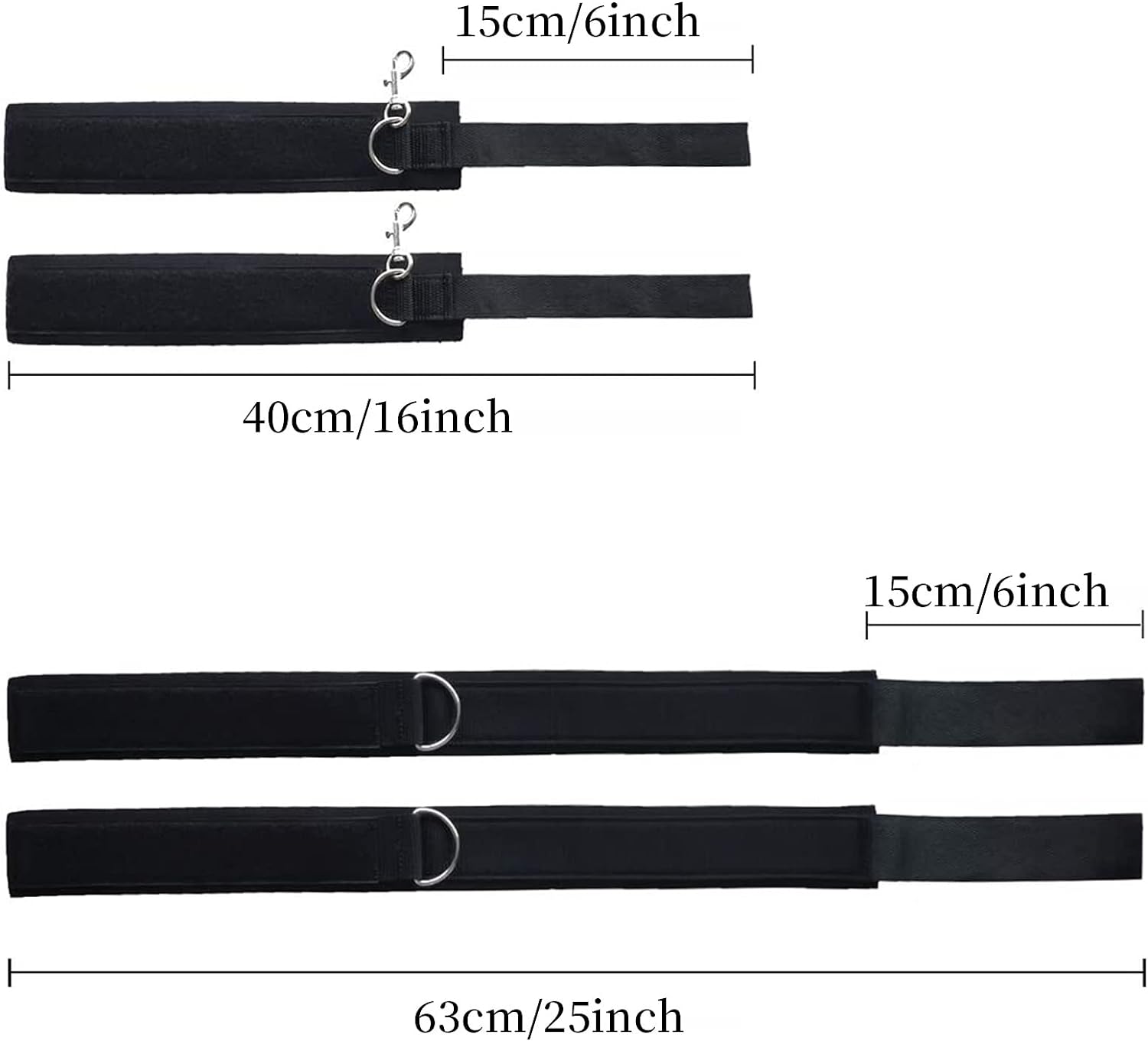 Wrist & Thigh Cuff Set
