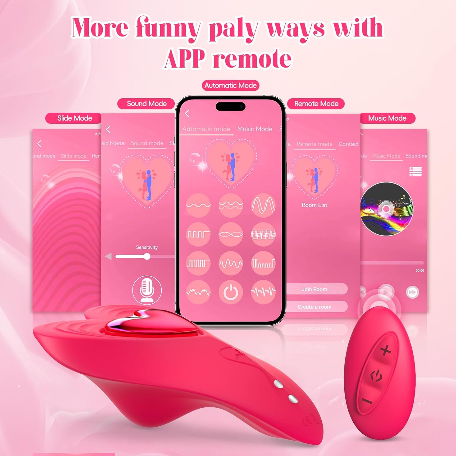 Wearable Smart Wellness Massager with Remote & App Control