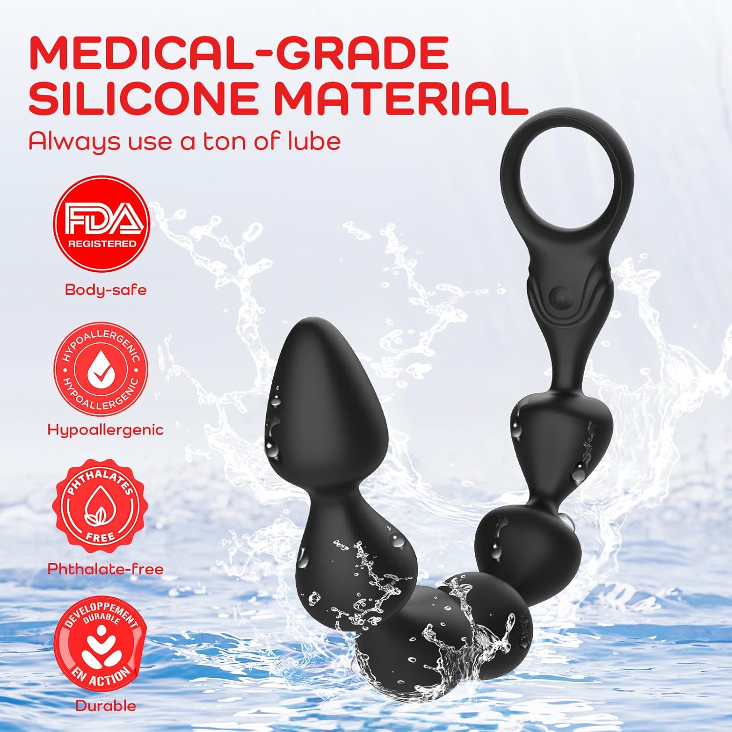 Ultra-Soft Vibrating Wellness Beads
